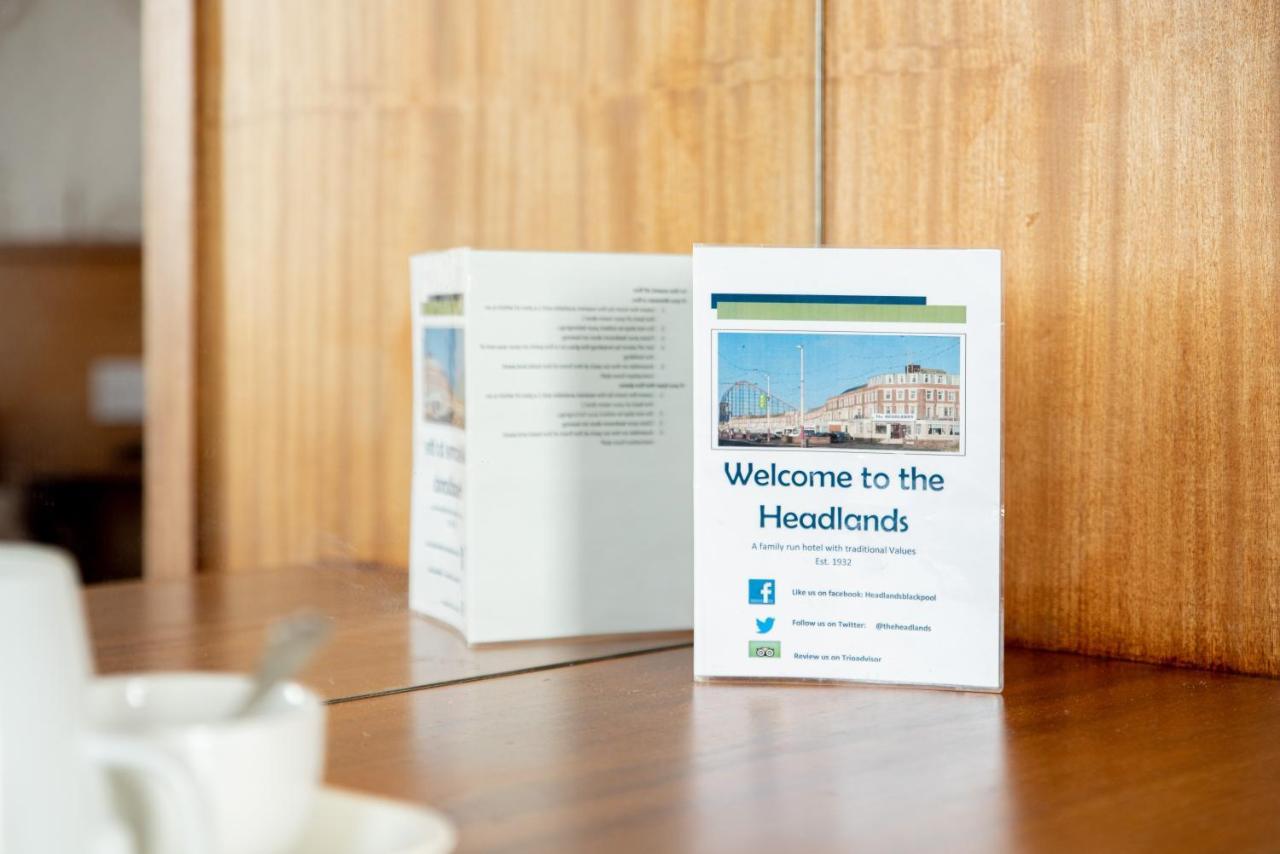 The Headlands Hotel Blackpool Bagian luar foto